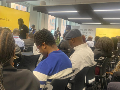 People undergoing cybersecurity training